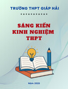 Sáng kiến kinh nghiệm THPT: Giải pháp đổi mới kiểm tra, đánh giá trong dạy học môn Giáo dục kinh tế & pháp luật nhằm phát triển năng lực, phẩm chất cho học sinh THPT