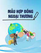 Mẫu hợp đồng ngoại thương bằng Tiếng Anh