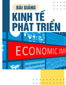 Bài giảng Kinh tế phát triển - Chương 2: Lý thuyết về sự chuyển dịch cơ cấu ngành kinh tế