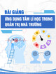 Bài giảng Ứng dụng tâm lí học trong quản trị nhà trường - PGS.TS. Nguyễn Văn Hồng