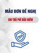 Mẫu Đơn đề nghị chi trả phí bảo hiểm