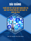 Bài giảng Thuốc nội tiết thế hệ mới trong điều trịung thư tuyến tiền liệt: Cập nhật từ ASCO-GU 2024 - MD. PhD. Nguyễn Phúc Cẩm Hoàng