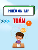 Phiếu ôn tập hè môn Toán lớp 1