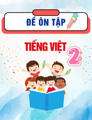 Tổng hợp 8 đề môn Tiếng Việt - ôn tập hè lớp 2