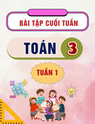 Bài tập cuối tuần môn Toán lớp 3: Tuần 1