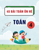 45 bài toán ôn hè lớp 4 lên lớp 5