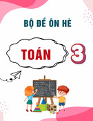 Bộ đề ôn hè Toán lớp 3