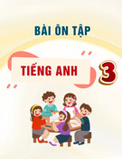 Bài ôn tập Tiếng Anh lớp 3 lên lớp 4