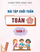 Bài tập cuối tuần môn Toán lớp 4: Tuần 7 (Sách Chân trời sáng tạo)