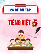 24 đề ôn tập môn Tiếng Việt lớp 5