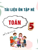 Tài liệu ôn tập hè môn Toán lớp 5
