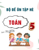 Bộ đề ôn tập hè môn Toán lớp 5