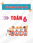 Đề cương ôn tập hè môn Toán lớp 6
