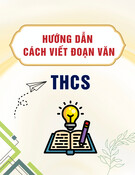Hướng dẫn cách viết đoạn văn đối với học sinh bậc THCS
