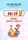 Tài liệu ôn tập Đại số 7 - Chương 1 - Chủ đề 5: Luyện tập lũy thừa của một số hữu tỉ, giá trị tuyệt đối của số hữu tỉ