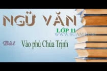 Tổng hợp bài văn mẫu Vào phủ chúa Trịnh hay nhất