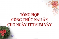 Tổng hợp công thức nấu ăn cho ngày Tết sum vầy