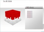 Sơ đồ ghép hình khối dành cho powerpoint
