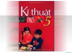 Trọn bộ hình minh họa Sách giáo khoa Kỹ thuật (Lớp 5)