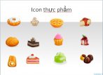 Biểu tượng powerpoint icon thực phẩm 